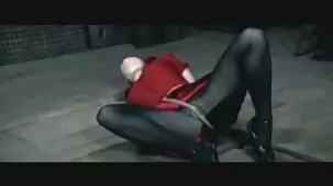 Hermana fantasma chupa la polla de su hermano en una película de terror incesto